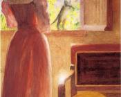 托马斯 波洛克 安舒茨 : Lady by a Window